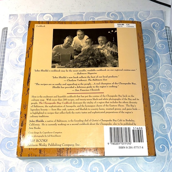 The Chesapeake Bay Cookbook by John Shields - Picture 2 of 2